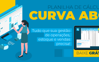 Planilha de Cálculo Curva ABC – Conheça com detalhes a importância de cada produto no seu negócio!