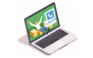 a laptop with a man on the screen